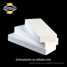 JINBAO 5mm weiße farbe polystyrenschaumplatte PVC blätter druck